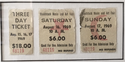 Woodstock tickets