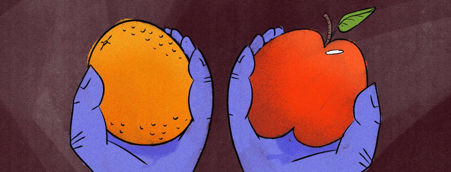 making a prostate cancer treatment decision, comparing apples to oranges